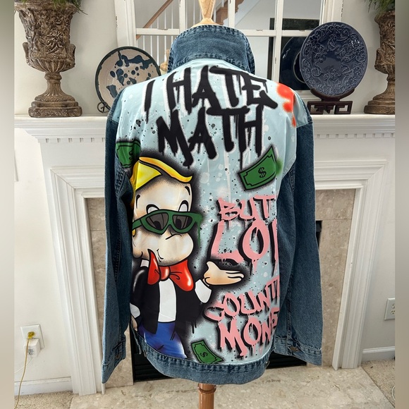 Richie Rich Other - Richie Rich Graphic Graffiti Jacket